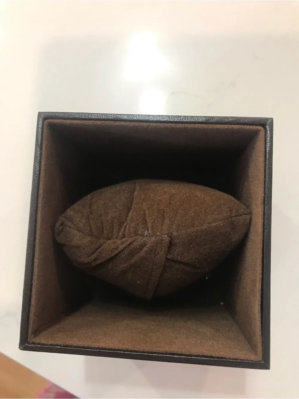 Michael Kors Brown Watch Gift Box with Embossed Logo